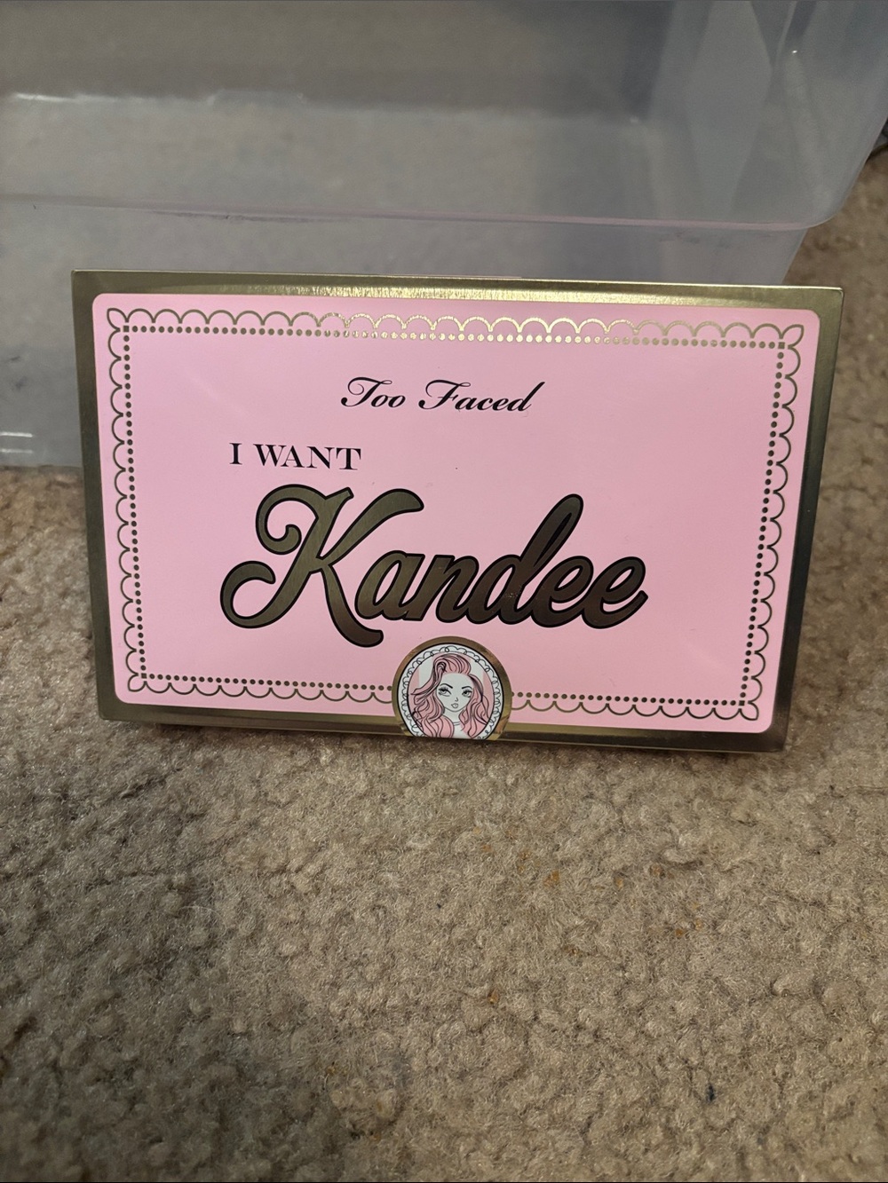 Too Faced I Want Kandee Makeup Palette - Pink & Gold Trim